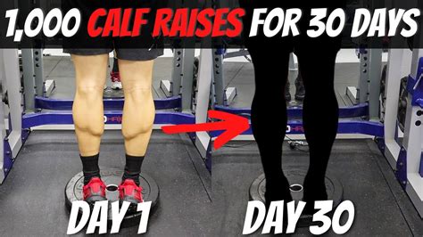 1000 calf raises a day|I Did 1000 Calf Raises Every Day for An Entire Week.